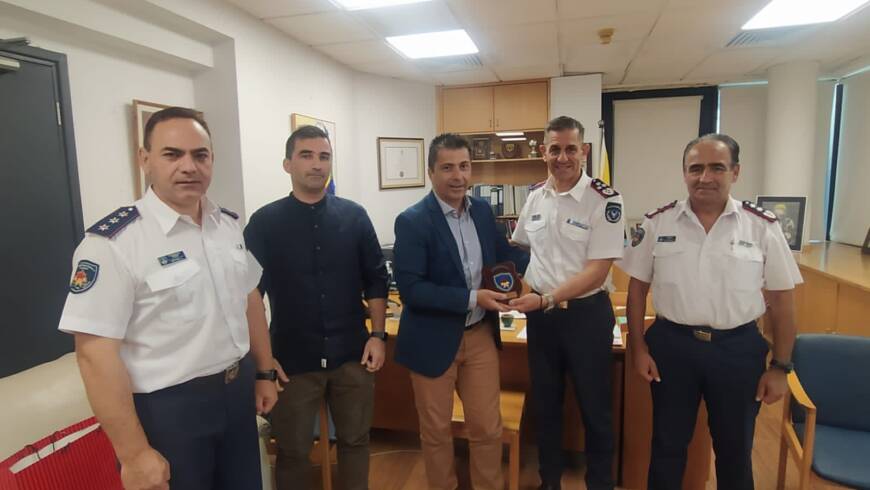 Επίσκεψη της Ένωσης Αξιωματικών Πυροσβεστικού Σώματος στο Αρχηγείο της Πυροσβεστικής Υπηρεσίας Κύπρου